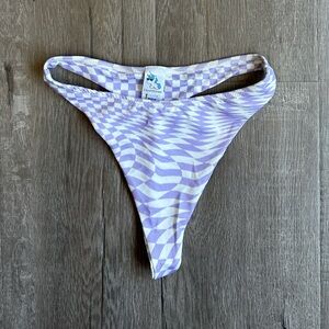 iHeartRaves Alice in wonderland collection high rise thong bottoms